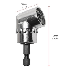 Đầu Chuyển Hướng Bắt Vít Góc Chân Lục Giác Cho Máy Bắn Vít, Máy Khoan, Giải Pháp Cho Những Góc Khuất Khó Nhằn