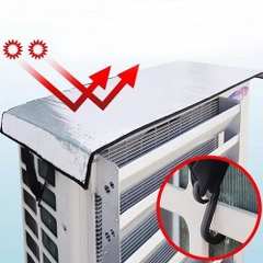 Tấm Che 94.5 x 47 x 0.4cm Giảm Nhiệt Cho Cục Nóng Máy Lạnh Giúp Chống Bụi Chống Nước Chống Nắng Hiệu Quả