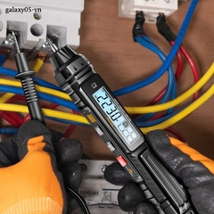 Bút Đồng Hồ Vạn Năng AC / DC Ohm Tự Động, Dò Điện Áp Âm Tường, Kỹ Thuật Số Có Đèn Nền Tự Động Chính Xác Cao