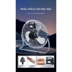 Quạt Sàn Công Nghiệp Camel FD-50 160W Kích Thước Lớn 20 Inch, Làm Mát Siêu Tốc, Bền Bỉ Cho Mọi Không Gian