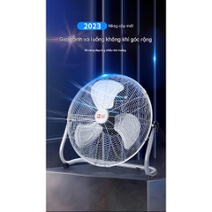 Quạt Sàn Công Nghiệp Camel FD-50 160W Kích Thước Lớn 20 Inch, Làm Mát Siêu Tốc, Bền Bỉ Cho Mọi Không Gian