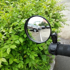 Gương Chiếu Hậu, Gương Cầu Lồi Đường Kính 8cm Xe Đạp Thể Thao Địa Hình Xoay 360 Độ – Giúp Đạp Xe An Toàn