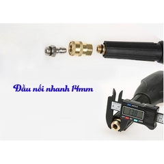 Béc phun - Đầu béc phun 0 độ - 15 độ - 25 độ - 40 độ VENICE - Gắn súng xịt rửa xe áp lực cao - Ren nối nhanh 1/4 inch