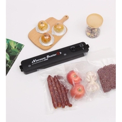 Máy Hút Chân Không Thực Phẩm Kèm Hàn Miệng Túi Mini Vacuum Sealer(Kèm 10 Túi)