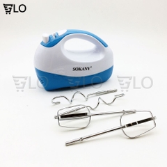 Máy Đánh Trứng Sokany 4565 Có 5 Tốc Độ Điều Chỉnh Cao Cấp Không Gỉ