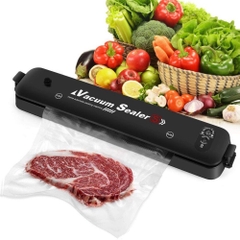 Máy Hút Chân Không Thực Phẩm Kèm Hàn Miệng Túi Mini Vacuum Sealer(Kèm 10 Túi)