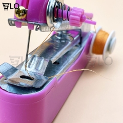 Máy May Mini Cầm Tay Om888, Máy Khâu Nhỏ Gọn Tiện Lợi