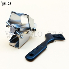 Máy Tỉa Lông Mũi Inox Không Gỉ Đầu Tròn Không Dùng Pin Có Thể Rửa Sạch