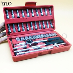 Bộ Dụng Cụ Mở Bu Lông Ốc Vít Đa Năng Sửa Chữa 46 Chi Tiết (Hàng Nhập Khẩu Giá Tốt)