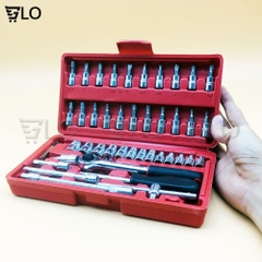 Bộ Dụng Cụ Mở Bu Lông Ốc Vít Đa Năng Sửa Chữa 46 Chi Tiết (Hàng Nhập Khẩu Giá Tốt)