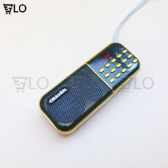 Loa Craven CR-25A, Kèm 1 Pin Sạc, Nghe Thẻ Nhớ, USB, FM Radio