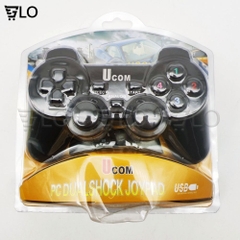 Tay Cầm Chơi Game Đơn Có Rung Cổng USB - Gamepad Cho PC Laptop Chơi FO4