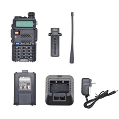 Bộ Đàm Baofeng 0678 UV-5R Có Lcd 2 Băng Tần VHF và UHF Cao Cấp Kèm Tai Nghe Rời