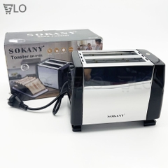 Máy Nướng Bánh Mì 2 Ngăn Sokany HJT-016S