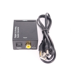 Bộ Chuyển Đổi Âm Thanh Tín Hiệu Digital To Analog, Analog To Digital, Optical Sang AV, Bộ AV Ra Quang, Kèm Dây Quang
