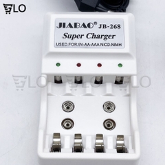 Bộ Sạc Pin Đa Năng Jiabao (Sạc Pin 2A,3A, Pin 9V)