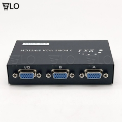 Bộ Hub Chia VGA 2 CPU Hoặc 4 CPU Ra 1 Màn Hình VGA-15-2C VGA-15-4 (2/4 Port VGA Video Switch)
