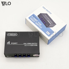 Bộ Hub Chia VGA 2 CPU Hoặc 4 CPU Ra 1 Màn Hình VGA-15-2C VGA-15-4 (2/4 Port VGA Video Switch)