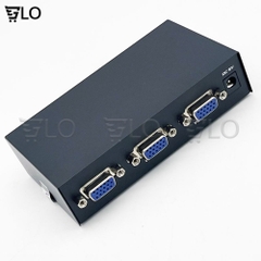Bộ Hub Chia VGA 1 Ra 2 Hoặc 4(Chia 2 Hoặc 4 Màn Hình), 2/4 Port 200mhz VGA Splitter VGA-2002/VGA-2004 Kèm Nguồn