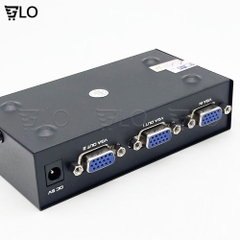 Bộ Hub Chia VGA 1 Ra 2 Hoặc 4(Chia 2 Hoặc 4 Màn Hình), 2/4 Port 200mhz VGA Splitter VGA-2002/VGA-2004 Kèm Nguồn