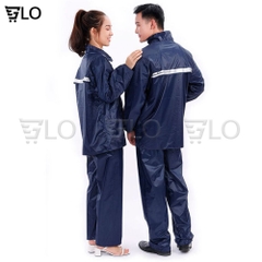 Áo Mưa Bộ Vải Dù Có Phản Quang, Siêu Bền Không Thấm Nước, Đủ Size Từ M Đến 7XL Hàng Sundo