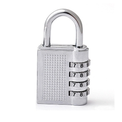Ổ Khóa Inox Mật Mã 4 Số Kích thước 4x7.5 cm, Bảo Vệ An Toàn Cho Tài Sản Của Bạn