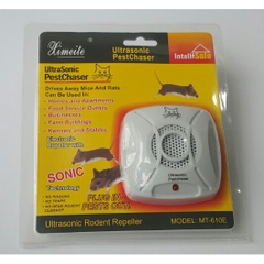 Máy Đuổi Chuột UltraSonic PestChaser MT-610E, Sạch Sẽ, Không Hóa Chất, Hiệu Quả Tức Thì