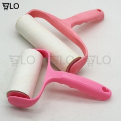 Cây Lăn Bụi Quần Áo Loại Lớn 10cm/16cm, 2 Cuộn Lăn Thay Thế – Gọn Nhẹ, Sạch Sẽ Từng Sợi Vải