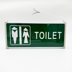 Đèn Sự Cố Khẩn Cấp Chiếu Sáng Kết Hợp Biển Chỉ Dẫn Thoát Hiểm, Toilet, Thoát Nạn Exit, Phòng Cháy Chữa Cháy