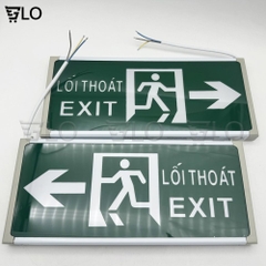 Đèn Sự Cố Khẩn Cấp Chiếu Sáng Kết Hợp Biển Chỉ Dẫn Thoát Hiểm, Toilet, Thoát Nạn Exit, Phòng Cháy Chữa Cháy