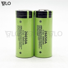1 Viên Pin Sạc 26650 3.7v Dung Lượng Thực 5000mAh Dòng Xả Cao 30A, Pin Lithium Ion Cho Đèn Pin Siêu Sáng, Pin Dự Phòng