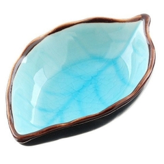 Chén Đựng Nước Chấm Hình Chiếc Lá Bằng Gốm Ceramic Cao Cấp, Dùng Để Đồ Ăn Kèm Gia Vị, Sự Tinh Tế Cho Bàn Ăn Hiện Đại