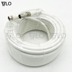 Dây Cáp Anten DVB-T2 2 Đầu Đúc Sẵn Jack Dài 15m Chống Nhiễu Loại Cao Cấp