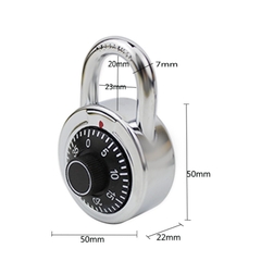 Ổ Khóa Mật Khẩu Số Bàn Xoay Cực Kỳ An Toàn