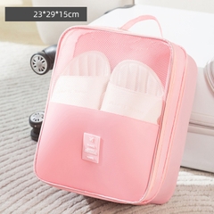 Túi Đựng Giày Dép Du Lịch TRAVEL 3 Ngăn, Thể Thao Tiện Dụng Chống Nước Kích thước 29X23cmx15cm