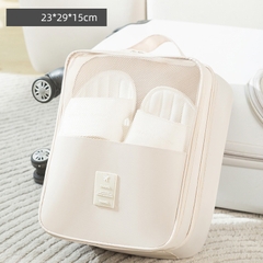 Túi Đựng Giày Dép Du Lịch TRAVEL 3 Ngăn, Thể Thao Tiện Dụng Chống Nước Kích thước 29X23cmx15cm