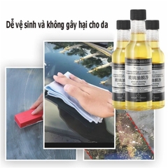 1 Chai Nước Rửa Kính Nano Chai 150ml GLASS CLEAR, Ngăn Tụ Nước, Cản Trở Tầm Nhìn, Loại Bỏ Mảng Dầu