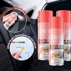 Chai Xịt Nano Đánh Bóng Xe Ô Tô 500ml WATCH WAX, Làm Sạch, Phục Hồi, Giữ Nội Thất Luôn Như Mới