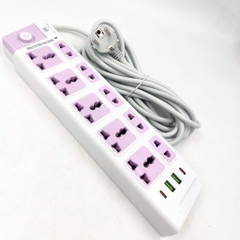 Ổ Cắm Điện CYX K208 K218 K238 Tích Hợp Cổng Sạc USB Đa Năng, Nhiều Lỗ Cắm, Công Suất 2500W