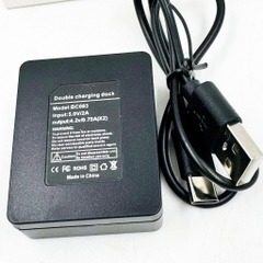 Pin - Dock Sạc Cho Camera Hành Trình 3.7v 900mah 3.33wh Dùng Cho SJCAM, EKEN H9R, SPORT CAMERA A9, A19