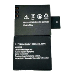 Pin - Dock Sạc Cho Camera Hành Trình 3.7v 900mah 3.33wh Dùng Cho SJCAM, EKEN H9R, SPORT CAMERA A9, A19