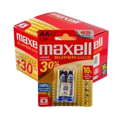 1 Cặp Pin ALKALINE Tiểu Maxell AAA LR03(GD), Maxell AA LR6(GD) Chính Hãng (Pin Tiểu Nhỏ)