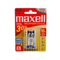 1 Cặp Pin ALKALINE Tiểu Maxell AAA LR03(GD), Maxell AA LR6(GD) Chính Hãng (Pin Tiểu Nhỏ)