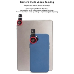 Ống Len Camera 001, Bộ Ống Kính 3 Trong 1 Gồm Kính Macro, Góc Rộng, Fisheye Cho Điện Thoại Thông Minh, Máy Tính Bảng