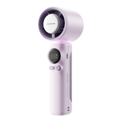 Quạt Cầm Tay Mini Phản Lực Tốc Độ Cao 100 Gear Tốc Độ Gió, Điều Chỉnh Tốc Độ, Pin 4000mah