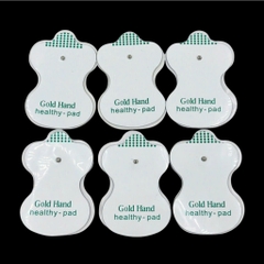Combo 10 Miếng Dán(5 Cặp) Xung Điện Màu Trắng - Phụ Kiện Máy Massage Trị Liệu, Dùng Cho Giảm Đau Nhức Hiệu Quả