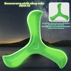 Đồ Chơi Boomerang 3 Cánh Xốp Mini Cho Bé Tự Quay Lại, Đĩa Bay Chéo Ba Lá Bằng Nhựa, Đĩa Ném Bumerang 3 Lá Hồi Chuyển