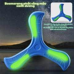 Đồ Chơi Boomerang 3 Cánh Xốp Mini Cho Bé Tự Quay Lại, Đĩa Bay Chéo Ba Lá Bằng Nhựa, Đĩa Ném Bumerang 3 Lá Hồi Chuyển