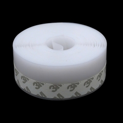 Cuộn 50-100m Ron Dán Che Khe Cửa Sổ - Chặn Gió, Cách Âm, Ngăn Bụi & Côn Trùng - Băng Keo Dán Chân Cửa Chống Ồn