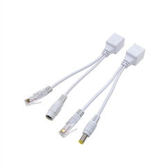Tách Jack POE Splitter 48v ra 12v Cho Camera IP Cổng DC, Micro USB, Type C, Cặp Chuyển Nguồn POE Cho Camera IP